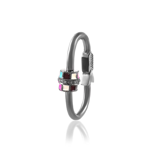 Rectangle Screw Lock Pave Diamond Lock Silver Screw Lock latest Lock Screw Mechanism Lock Carabiner Lock Craft To Cart
